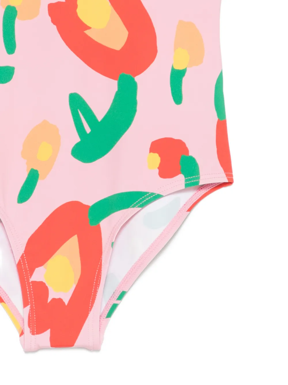 Stella McCartney Kids Badpak met bloemenprint Roze