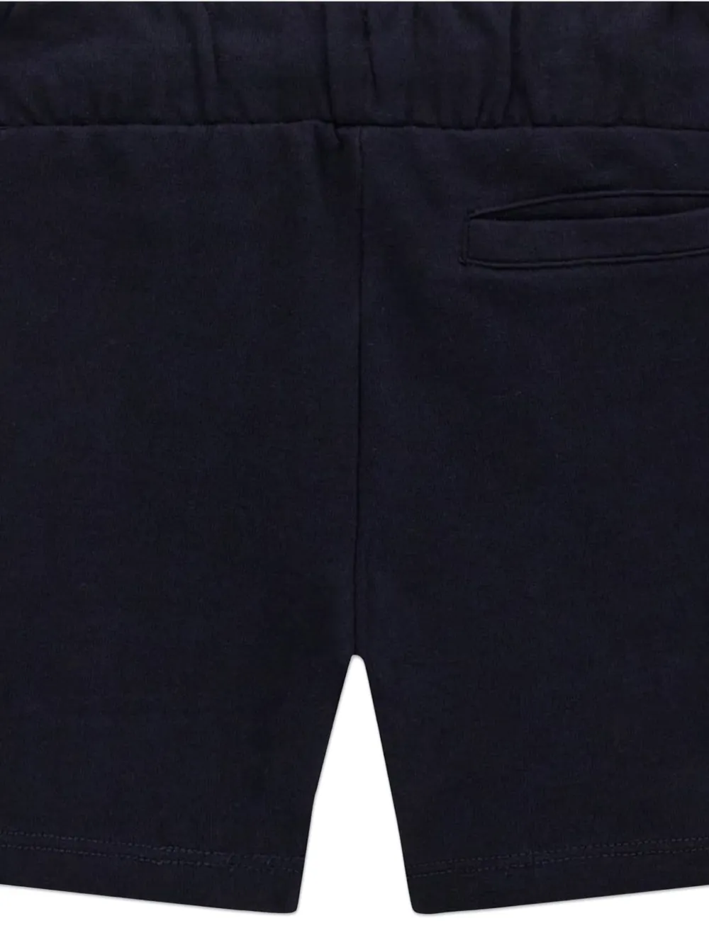 guess kids Shorts met trekkoordtaille en letter-applicatie Blauw