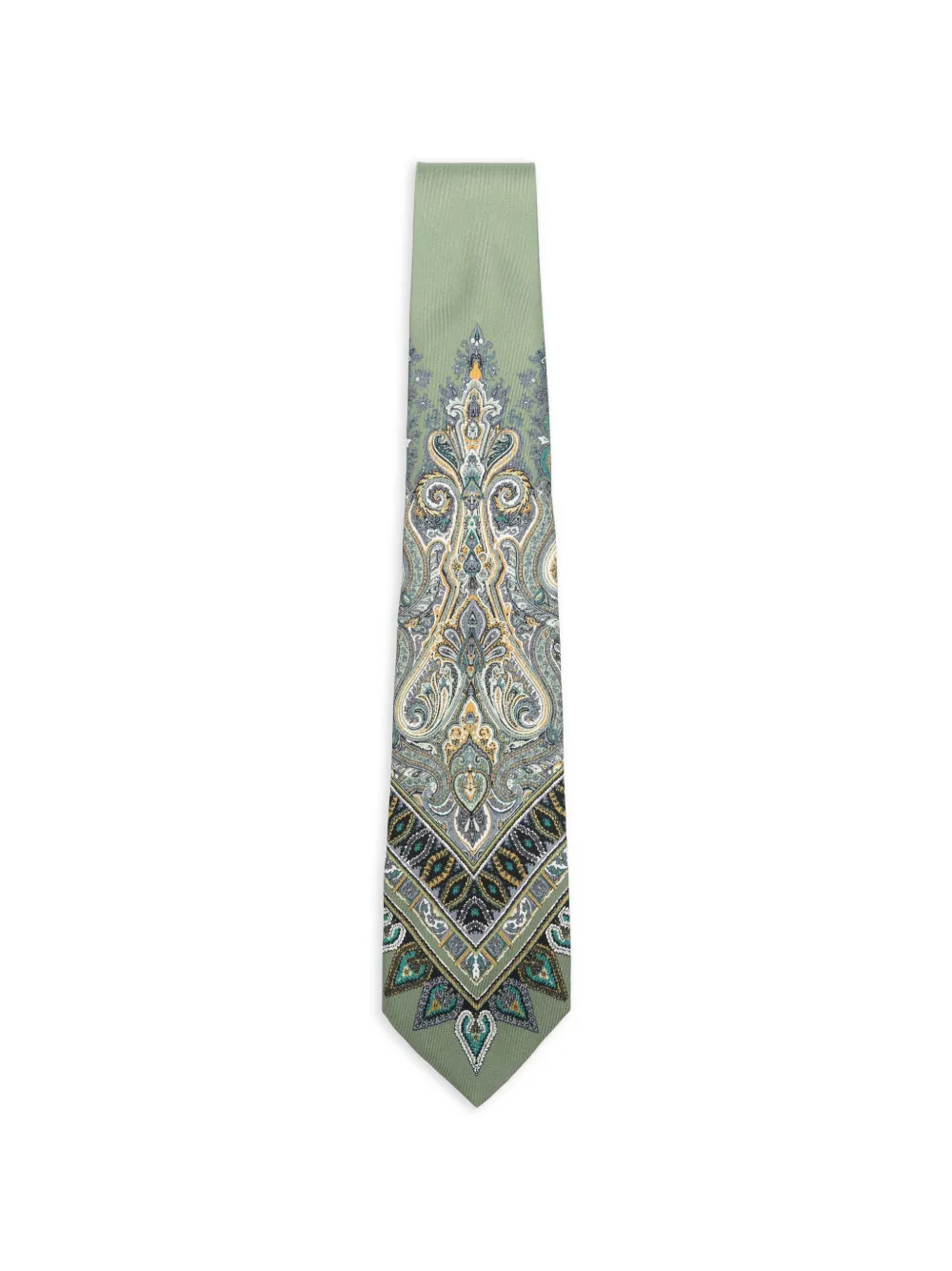 ETRO paisley-print tie - Grün