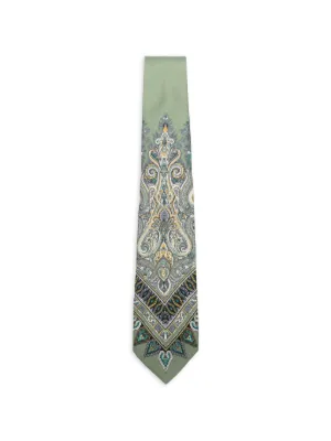 ETRO ペイズリー ネクタイ | グリーン | FARFETCH JP