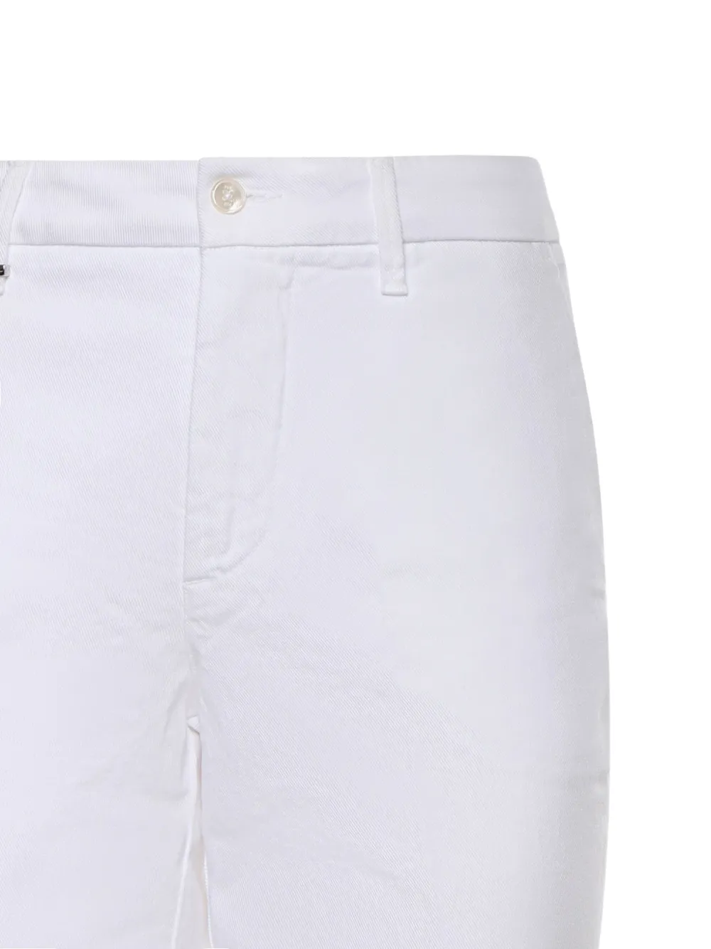  Fay Buttoned Trousers - White 