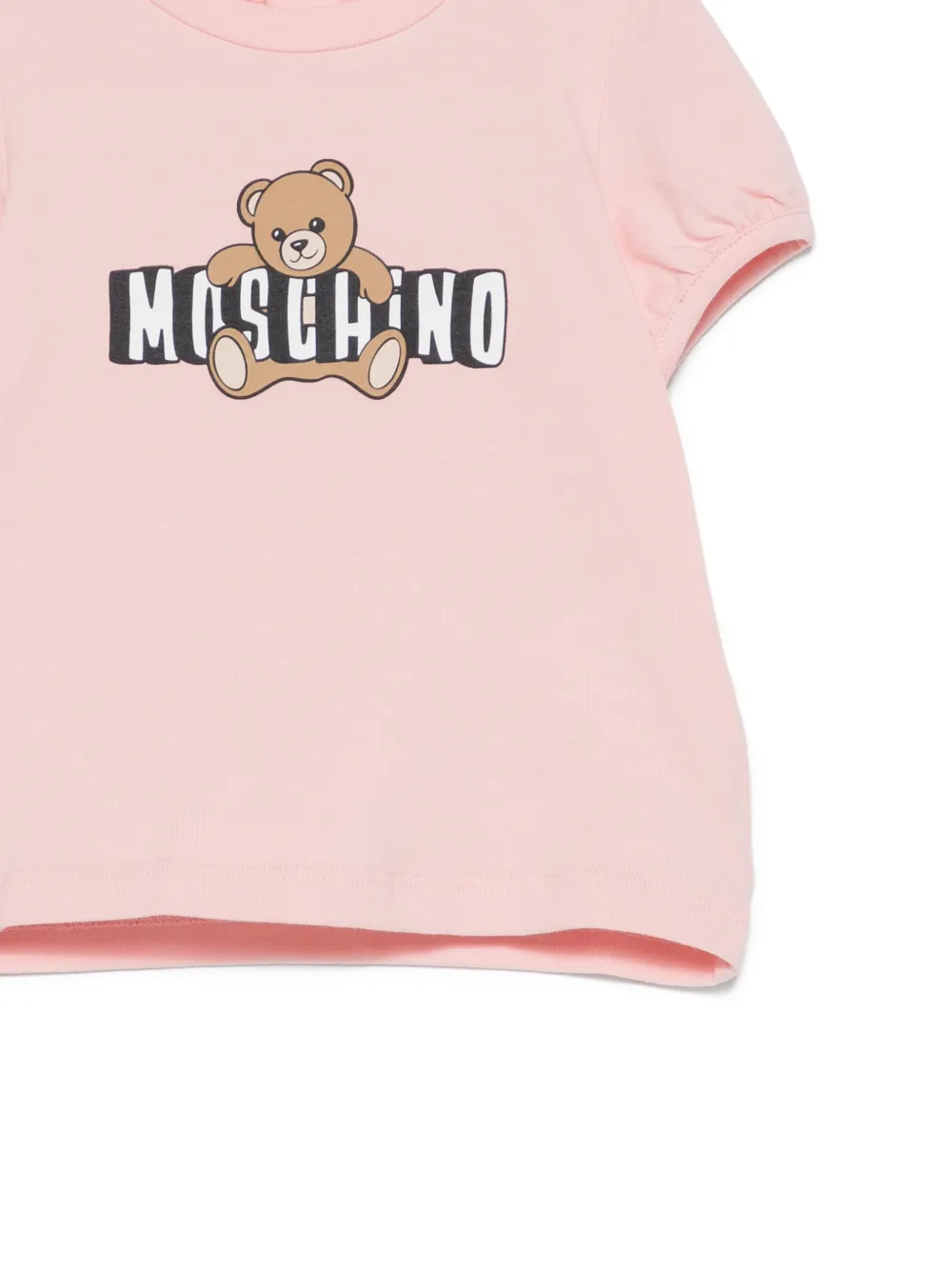  Moschino Kids Logo T-shirt - Pink 