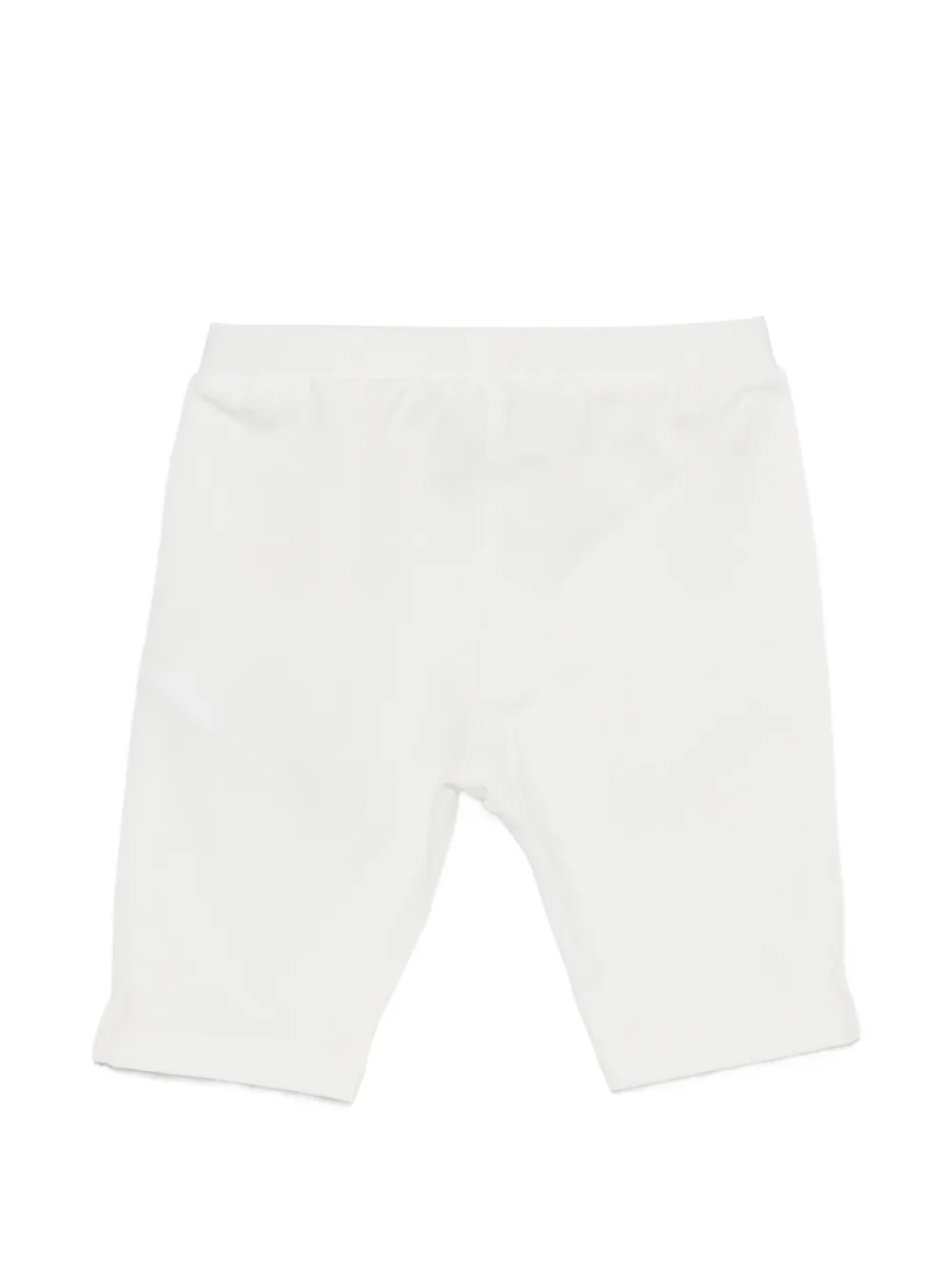 Moschino Kids Legging met logo Wit