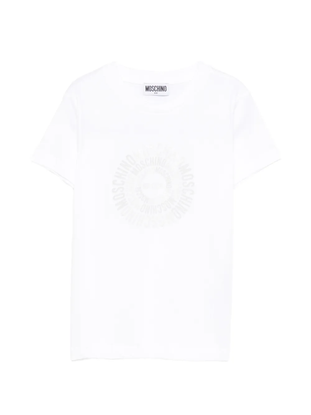 Moschino Kids logo T-shirt - Bianco