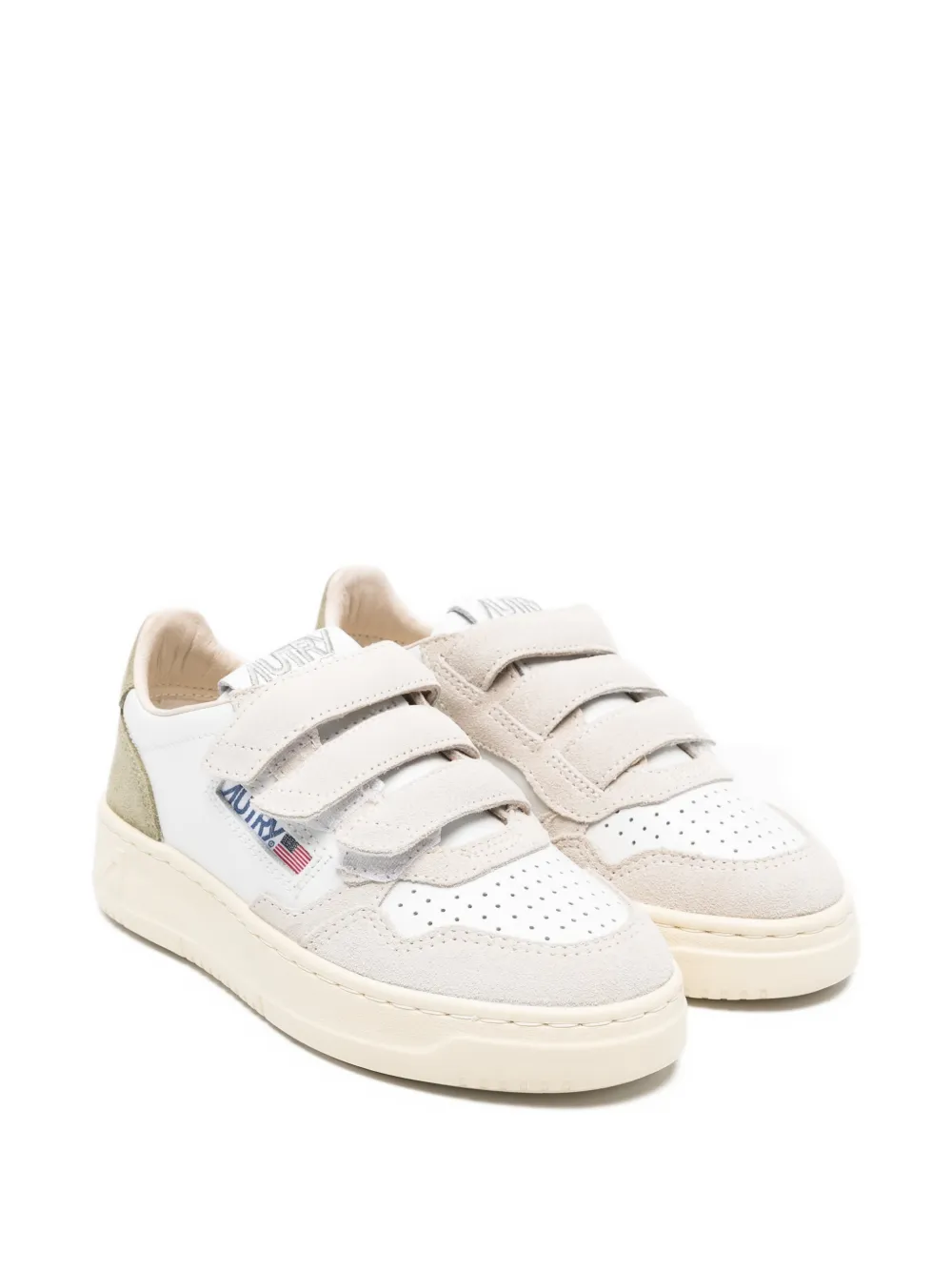 Autry Kids logo-patch sneakers - Toni neutri