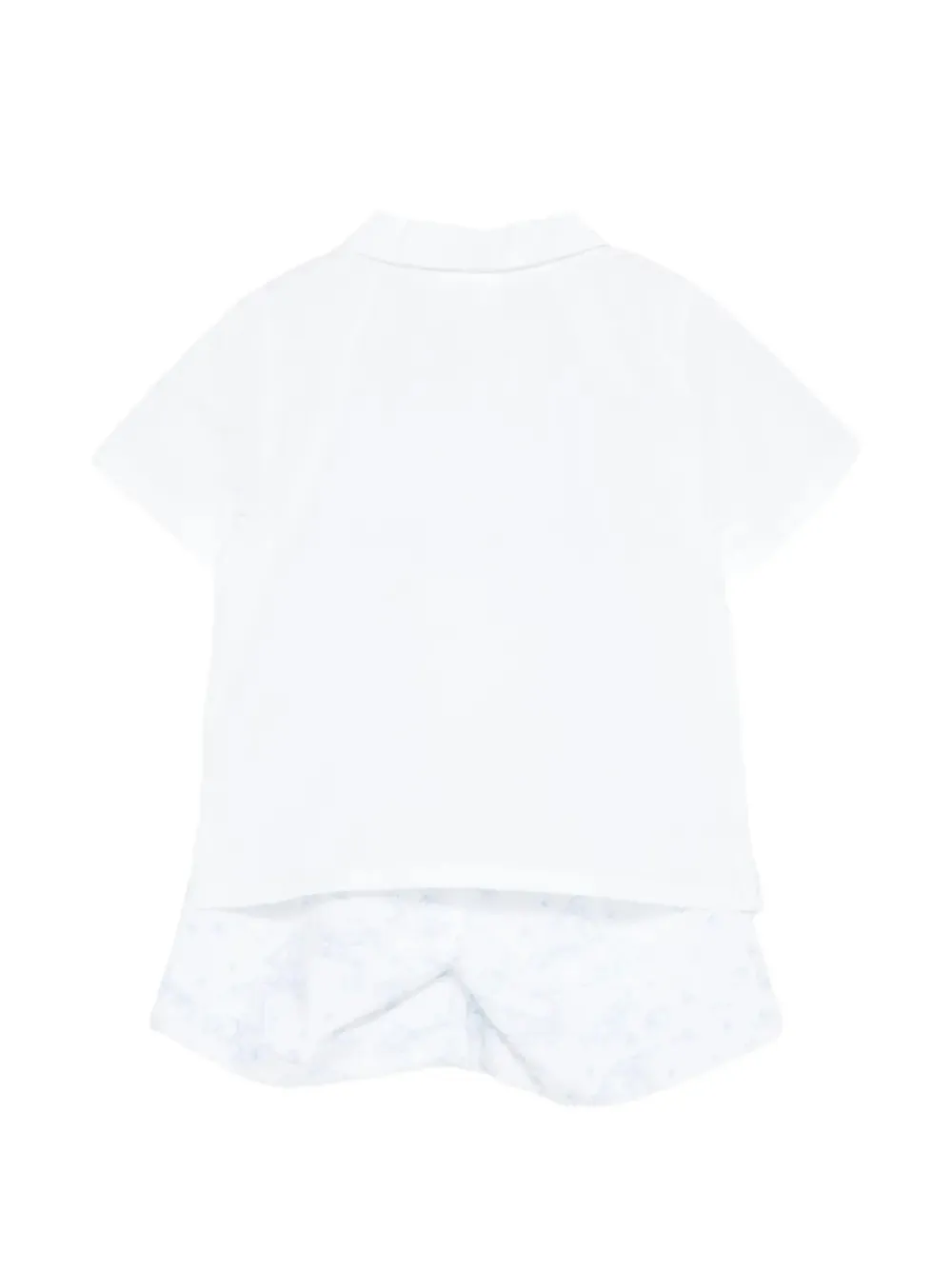  Givenchy Kids Set De Bermudas Con Bolsillo Del Logo - Blanco 