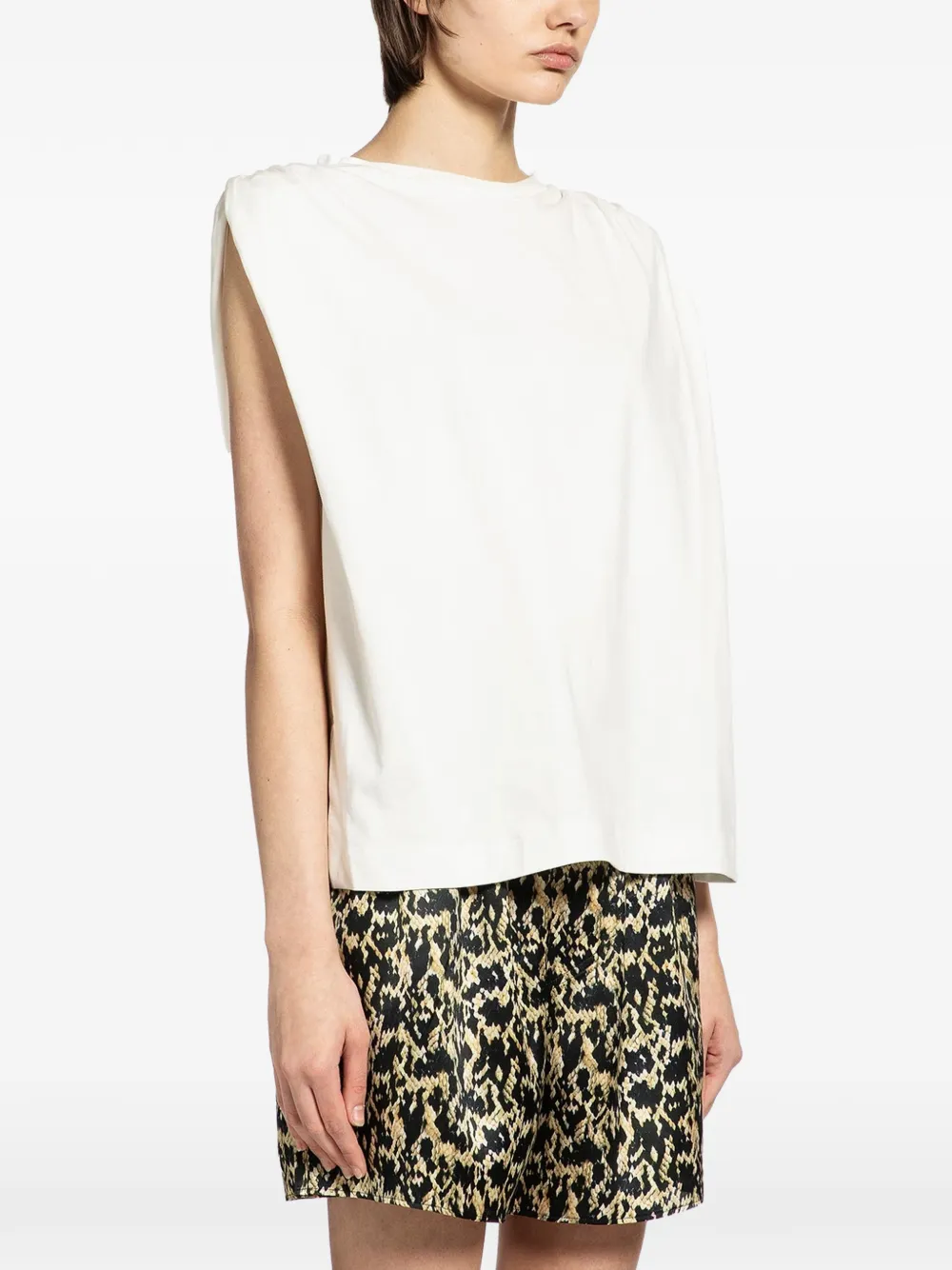  Petar Petrov The Outliner Sleeveless Top - Neutrals 