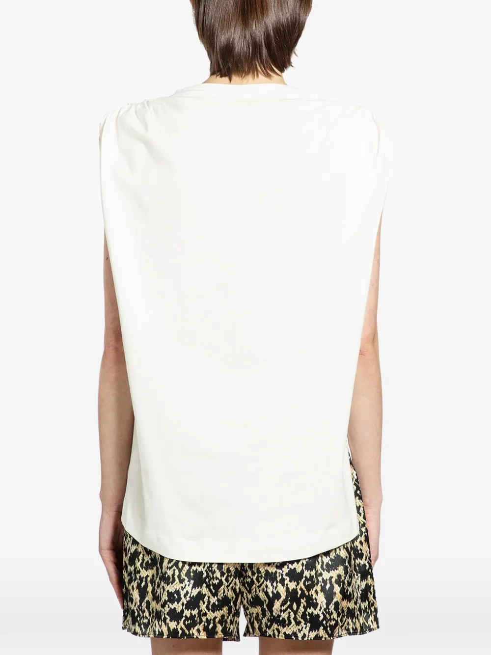  Petar Petrov The Outliner Sleeveless Top - Neutrals 