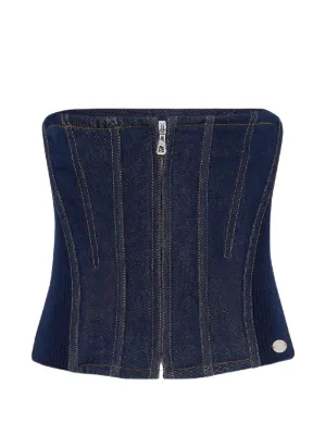 Vivienne Westwood デニム コルセット | ブルー | FARFETCH JP