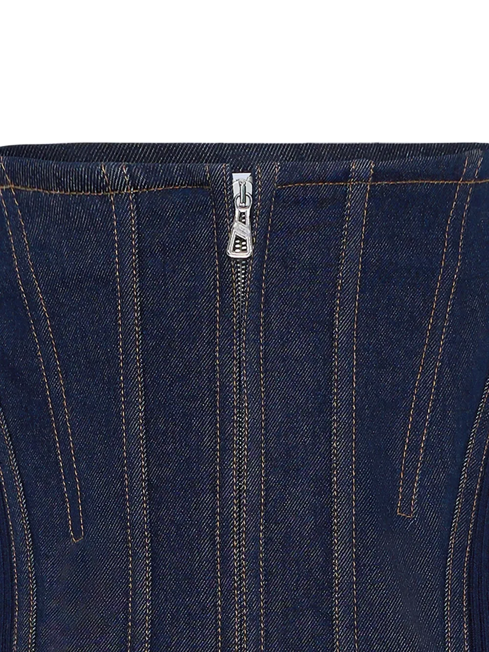 Jean Paul Gaultier デニム コルセットトップ | ブルー | FARFETCH JP