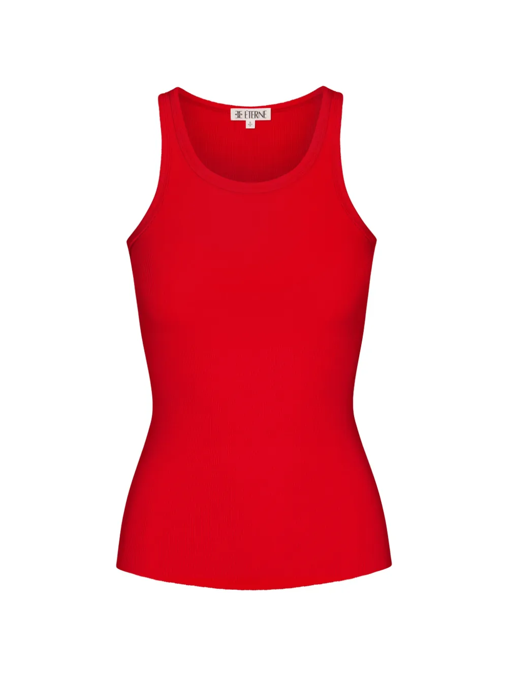 ETERNE fitted tank - Rosso