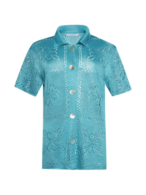 Calle Del Mar camisa manga corta con estampado floral