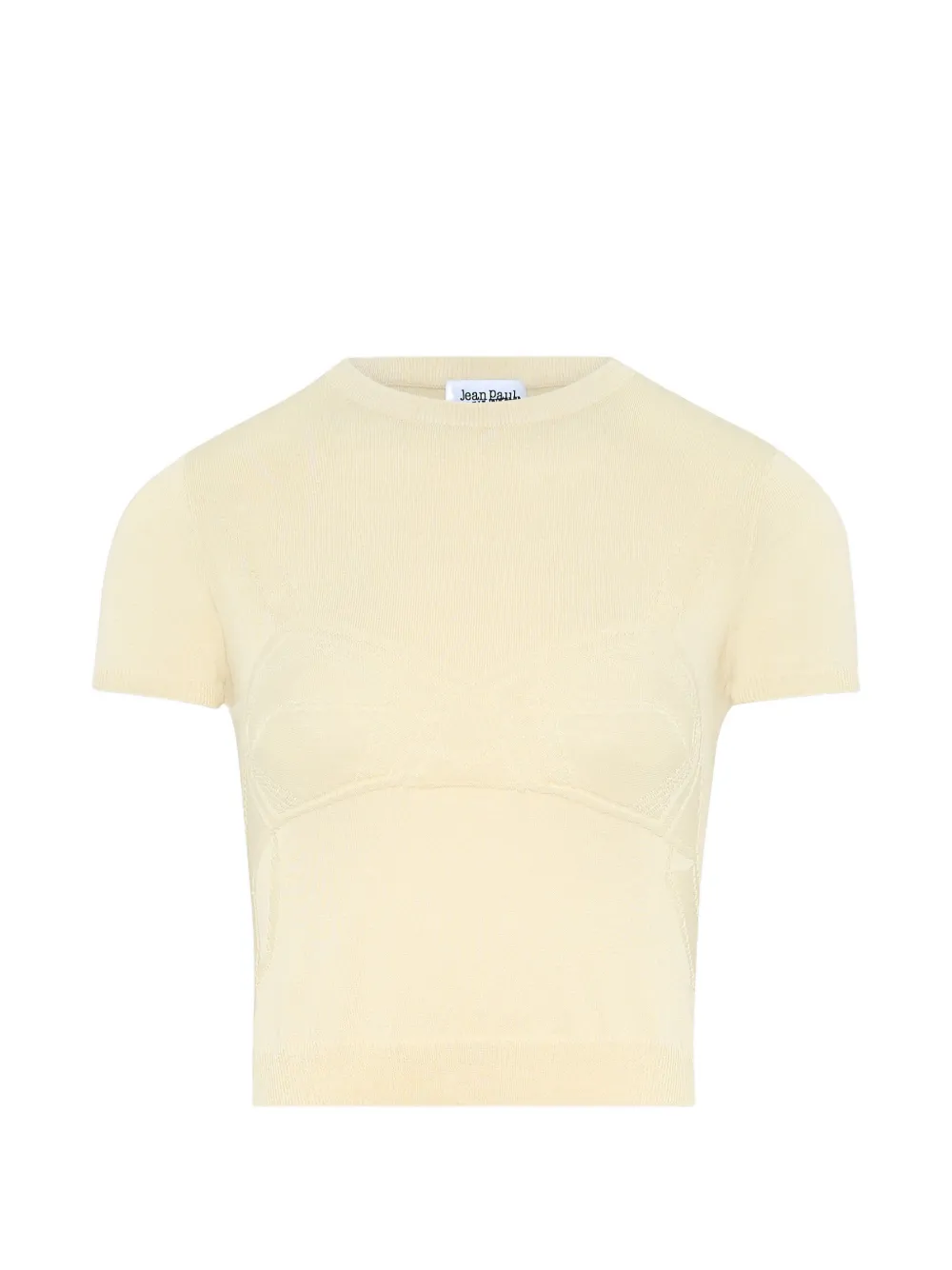 Jean Paul Gaultier Trompe L'oeil T-shirt - Giallo