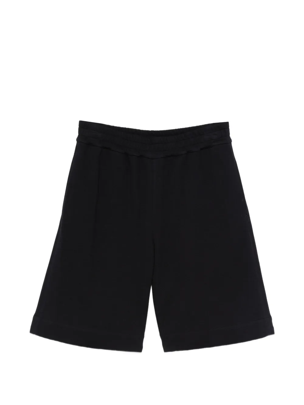 Jil Sander pressed-crease elasticated shorts - Blu