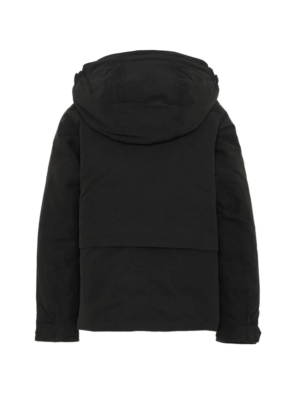  K Way Kids Kali Hooded Puffer Jacket - Black 