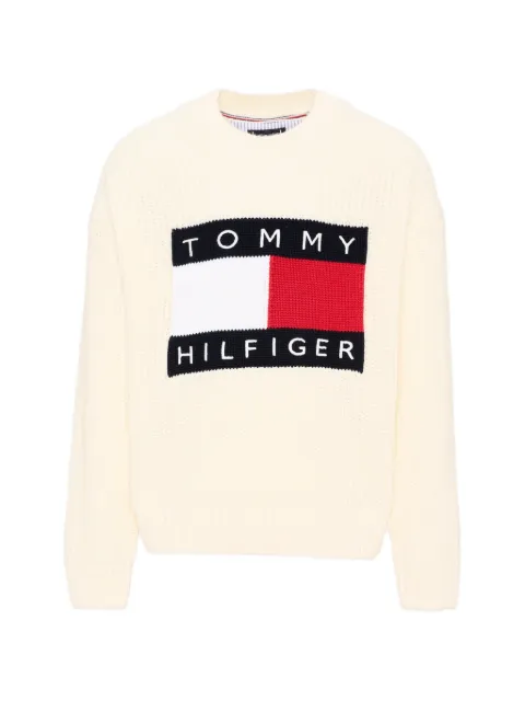 Tommy Hilfiger Junior top tejido con logo