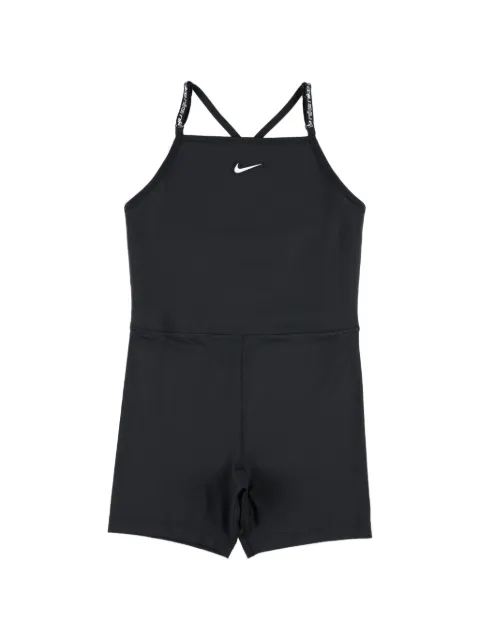 Nike Kids logo straps cutout jumpsuit