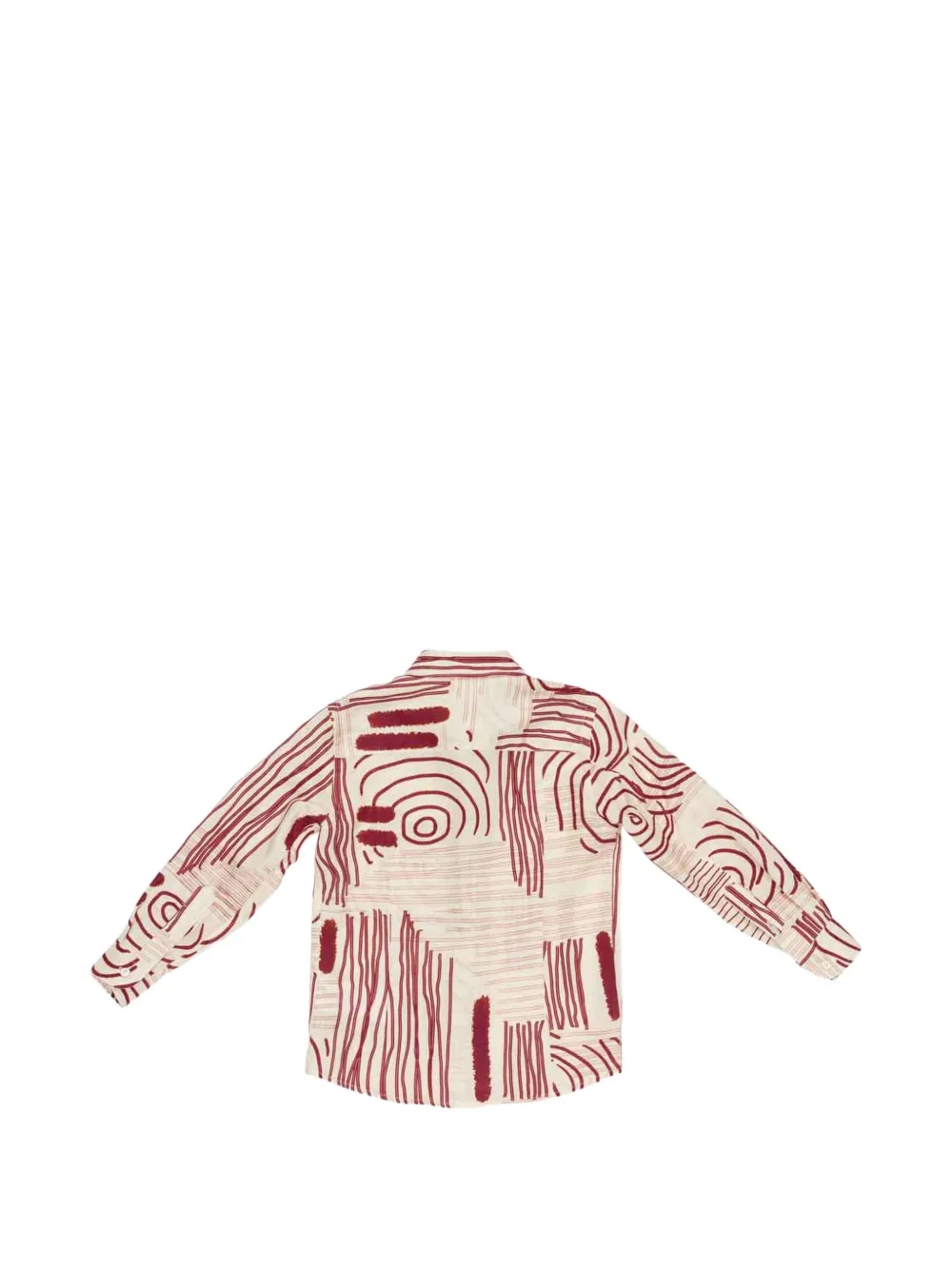  Manuel Ritz Kids Graphic-print Shirt - Red 