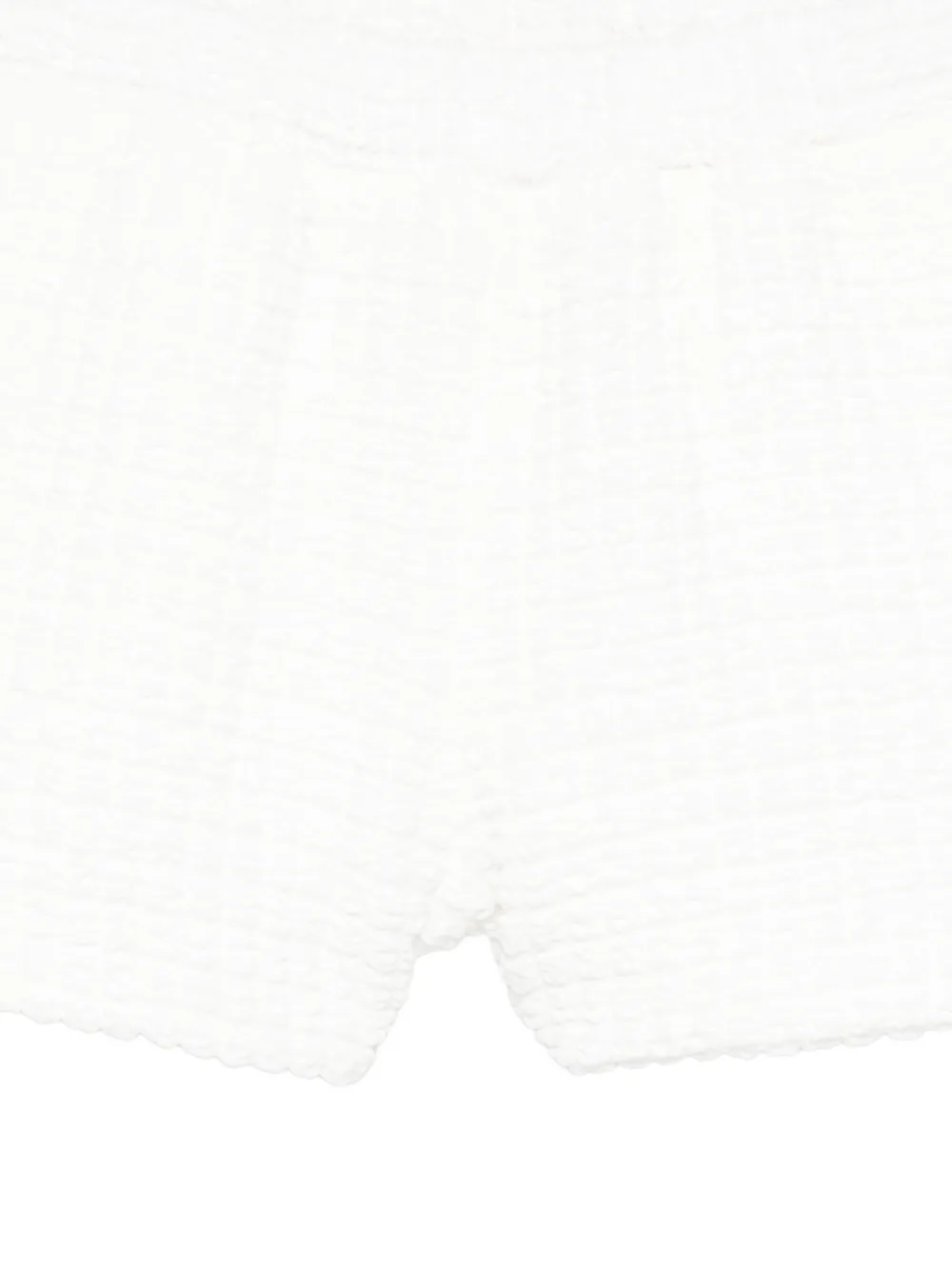  Douuod Kids Textured Shorts - White 