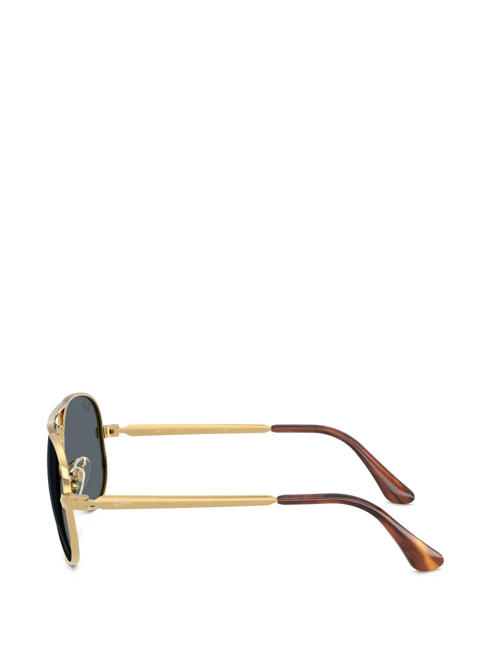  Ray-ban Aviator Max Pilot-frame Sunglasses - Gold 