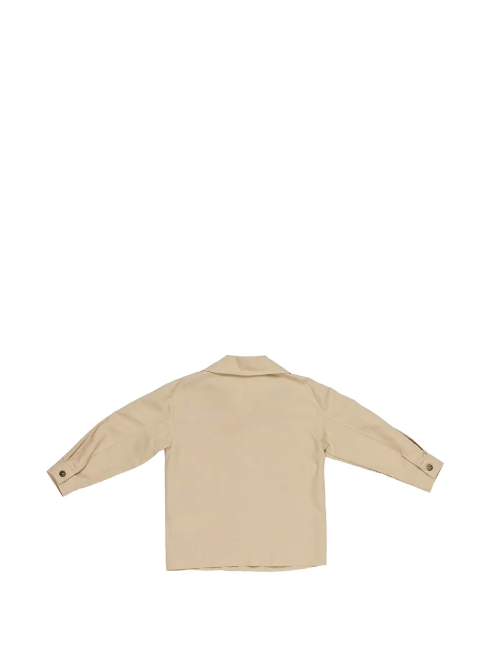  Manuel Ritz Kids Chest-pocket Shirt - Neutrals 