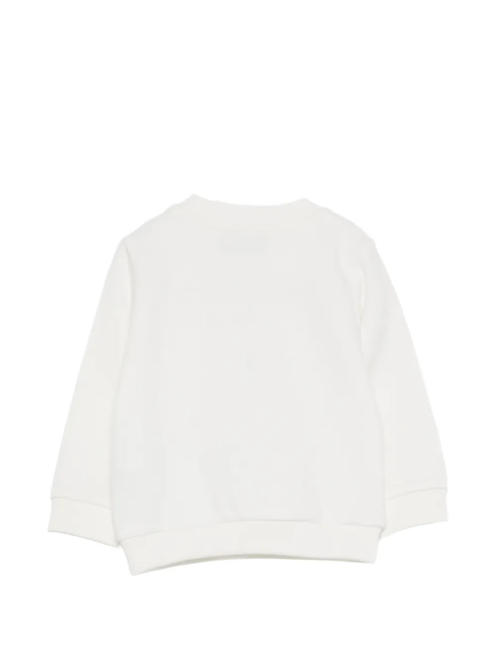  Moschino Kids Logo Sweatshirt - White 