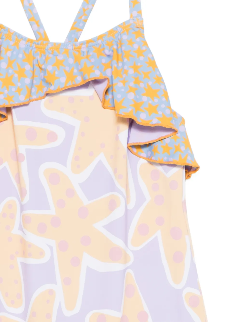 Stella McCartney Kids Badpak met print Paars