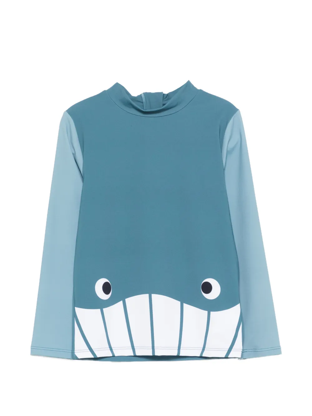 Stella McCartney Kids printed swim T-shirt - Blu