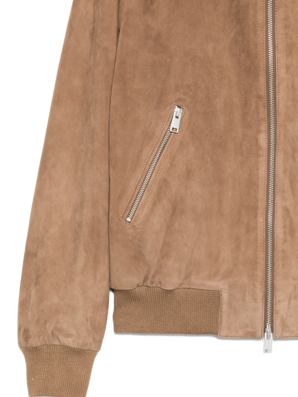  Arma Didier Suede Bomber Jacket - Brown 