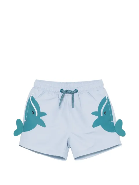 Stella McCartney Kids whale-print shorts