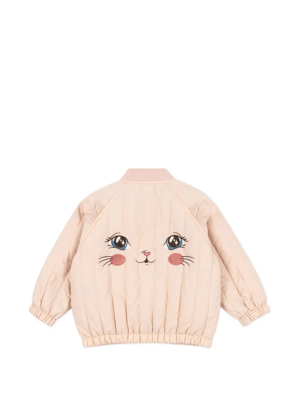  Konges Sløjd Rear-graphic Quilted Jacket - Pink 