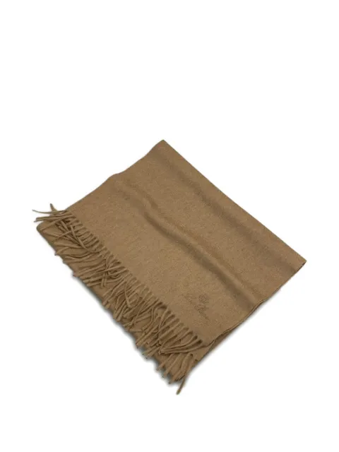 Loro Piana fringed scarf