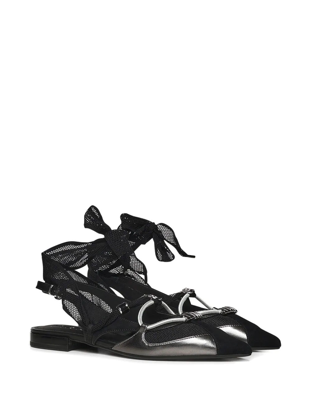 PINKO ankle-tie pumps Zwart