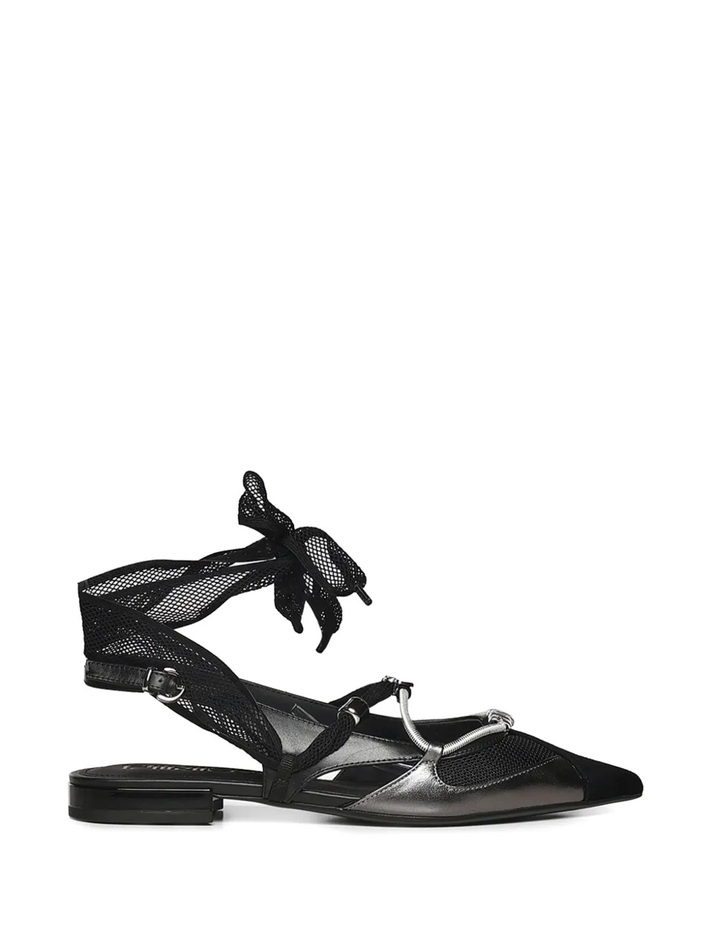 PINKO ankle-tie pumps Zwart