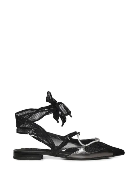 PINKO ankle-tie pumps