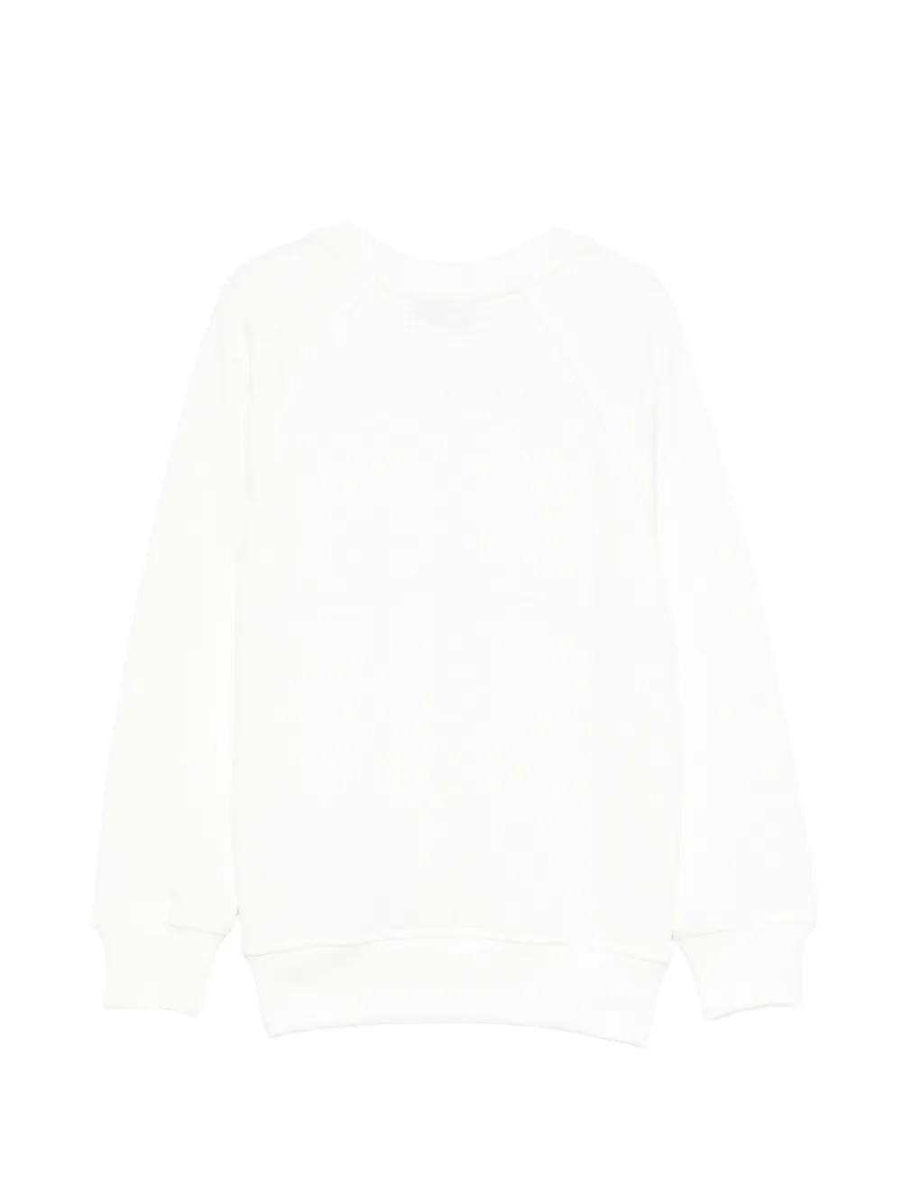 Moschino Kids Sweater met logoprint Wit