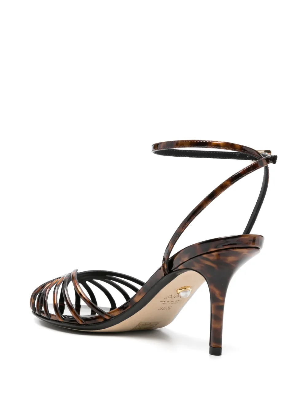  Alevì Blake Strap Sandals - Brown 