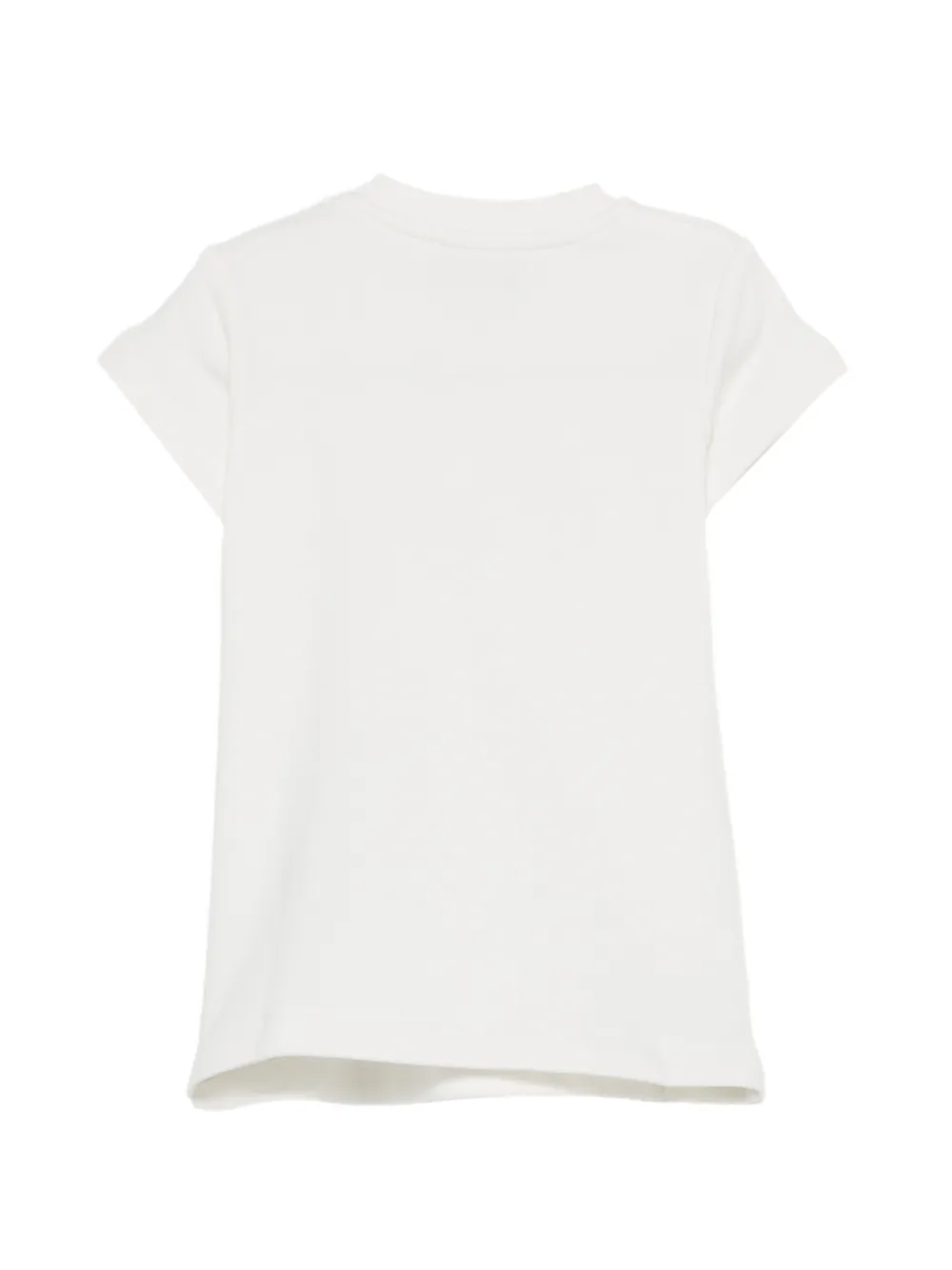 Moschino Kids Jurk met logo Wit
