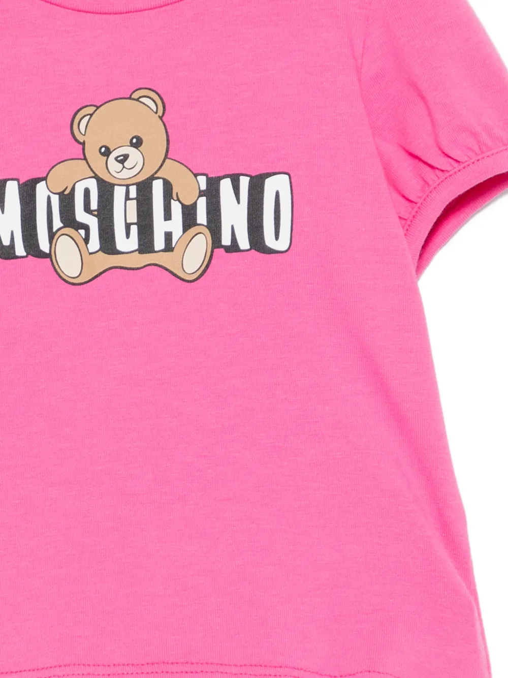  Moschino Kids Logo T-shirt - Pink 