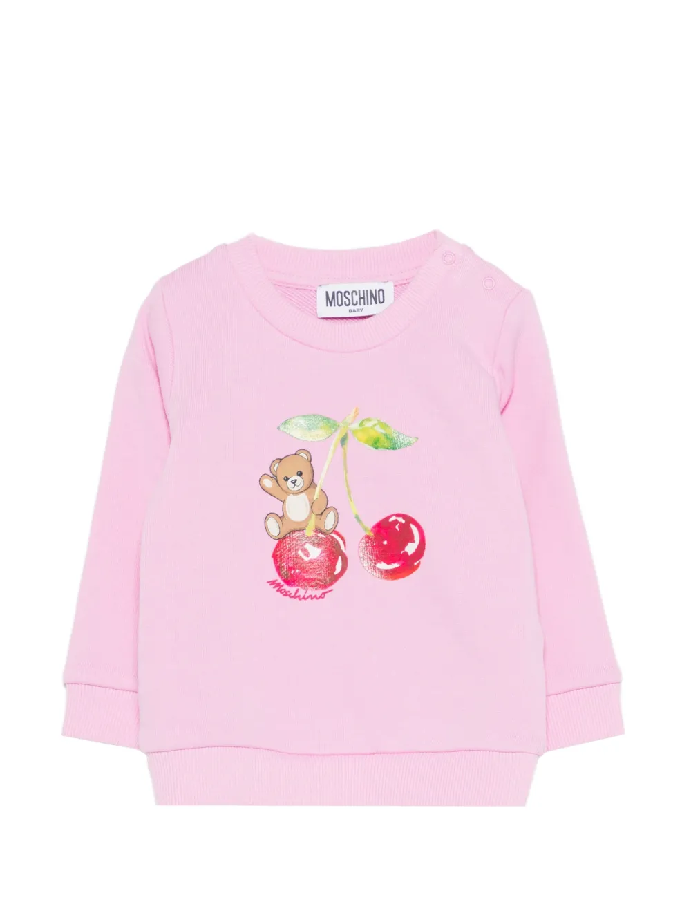 Moschino Kids long-sleeves sweatshirt - Rosa
