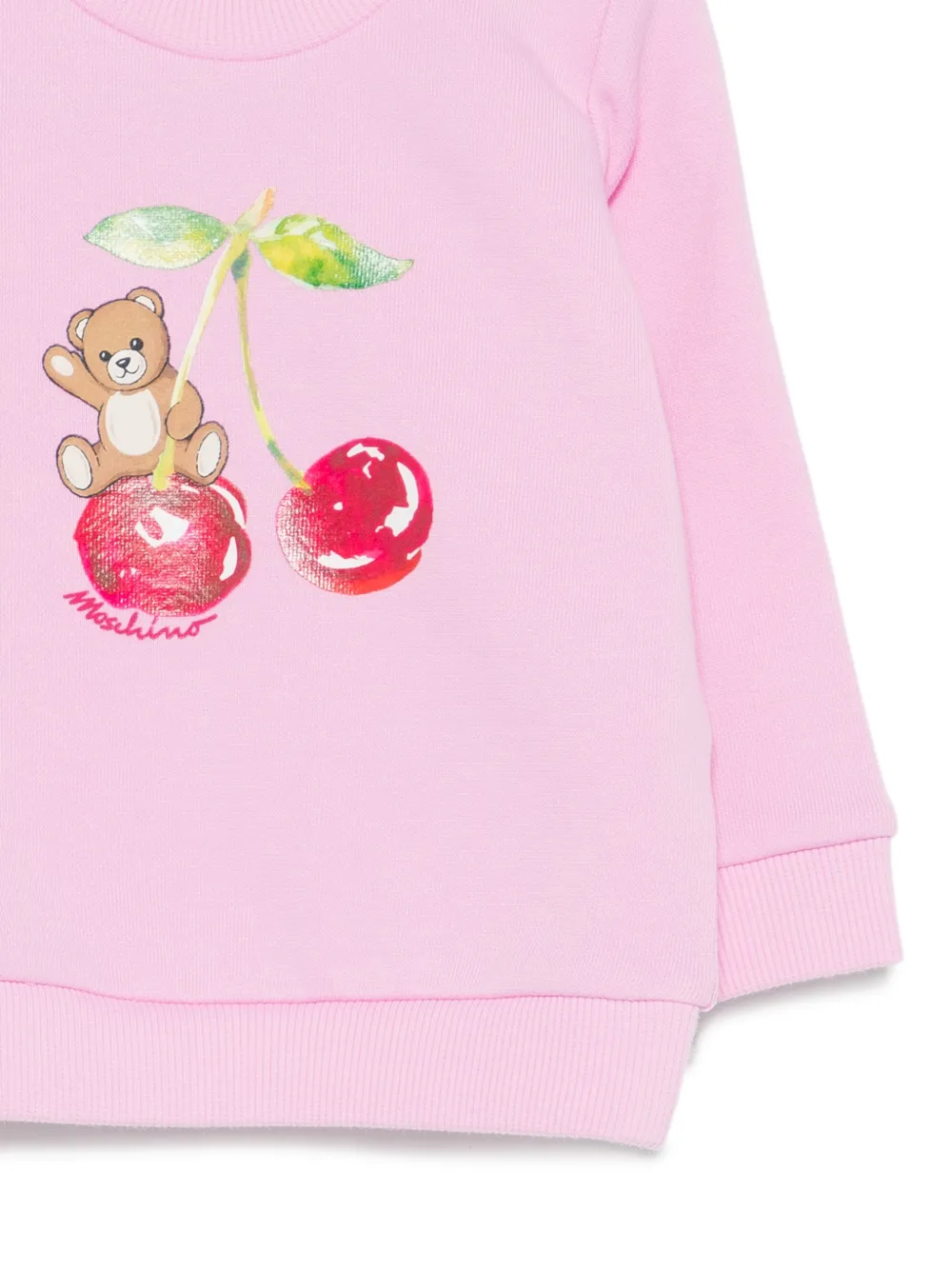 Moschino Kids Sweater met lange mouwen Roze
