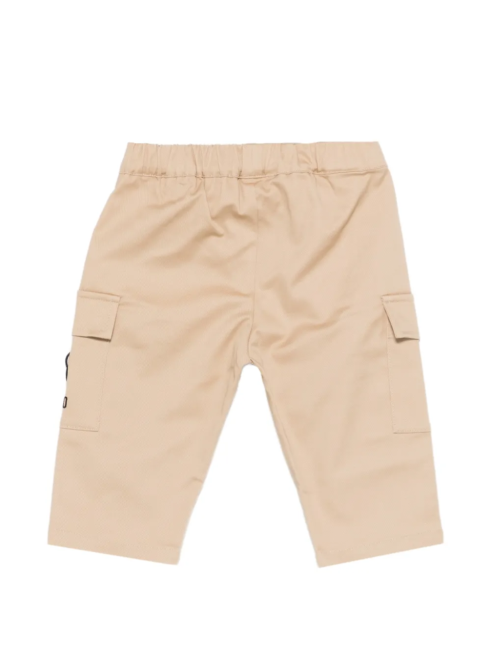 Moschino Kids Broek met klepzakken Bruin