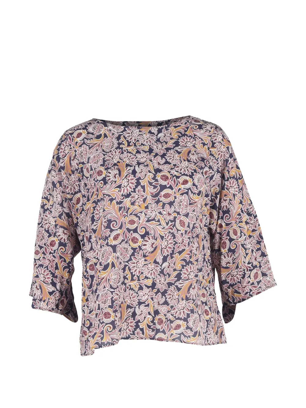Max Mara Blusa in seta con stampa