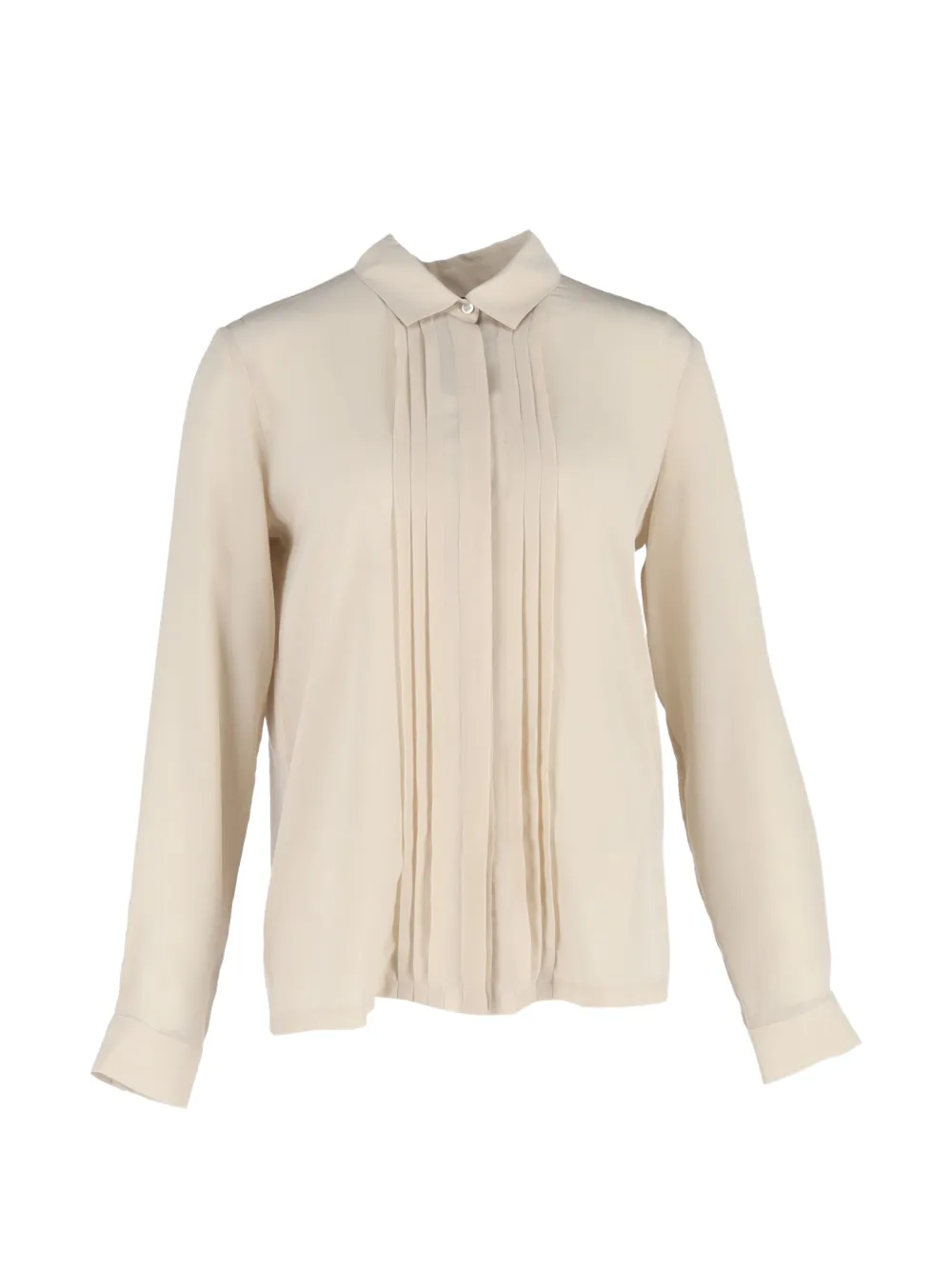 Max Mara Camicia Rennes plissettata - Toni neutri