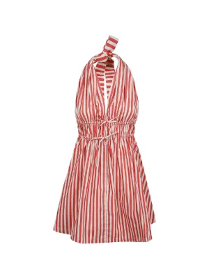 Faithfull The Brand floral-print Smocked Mini Dress | Orange | FARFETCH NO