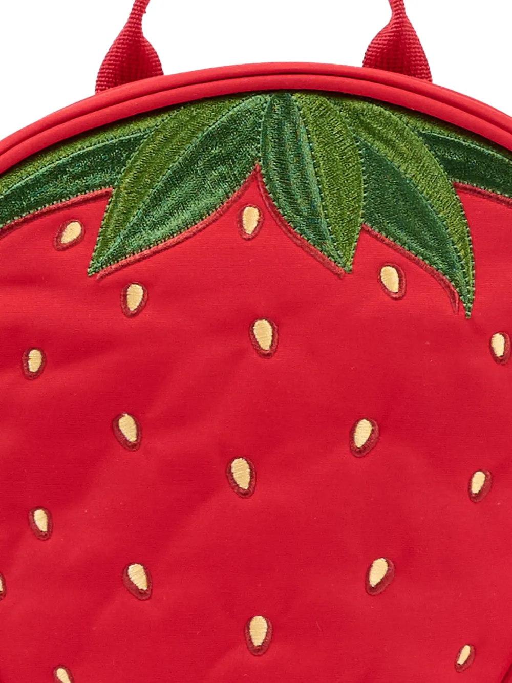 Strawberry Embroidered Backpack