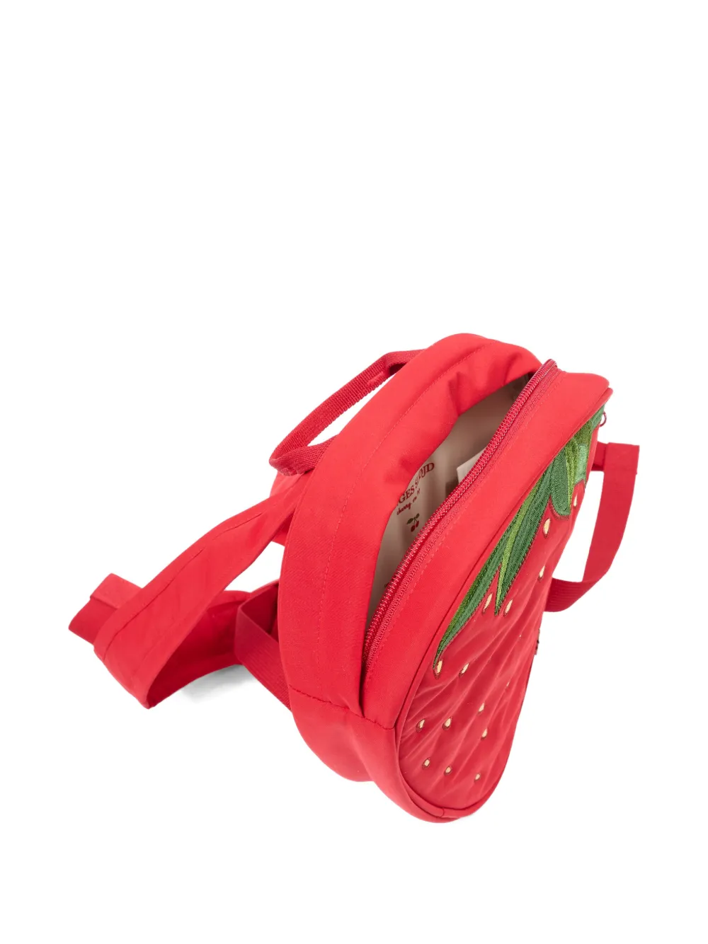 Strawberry Embroidered Backpack