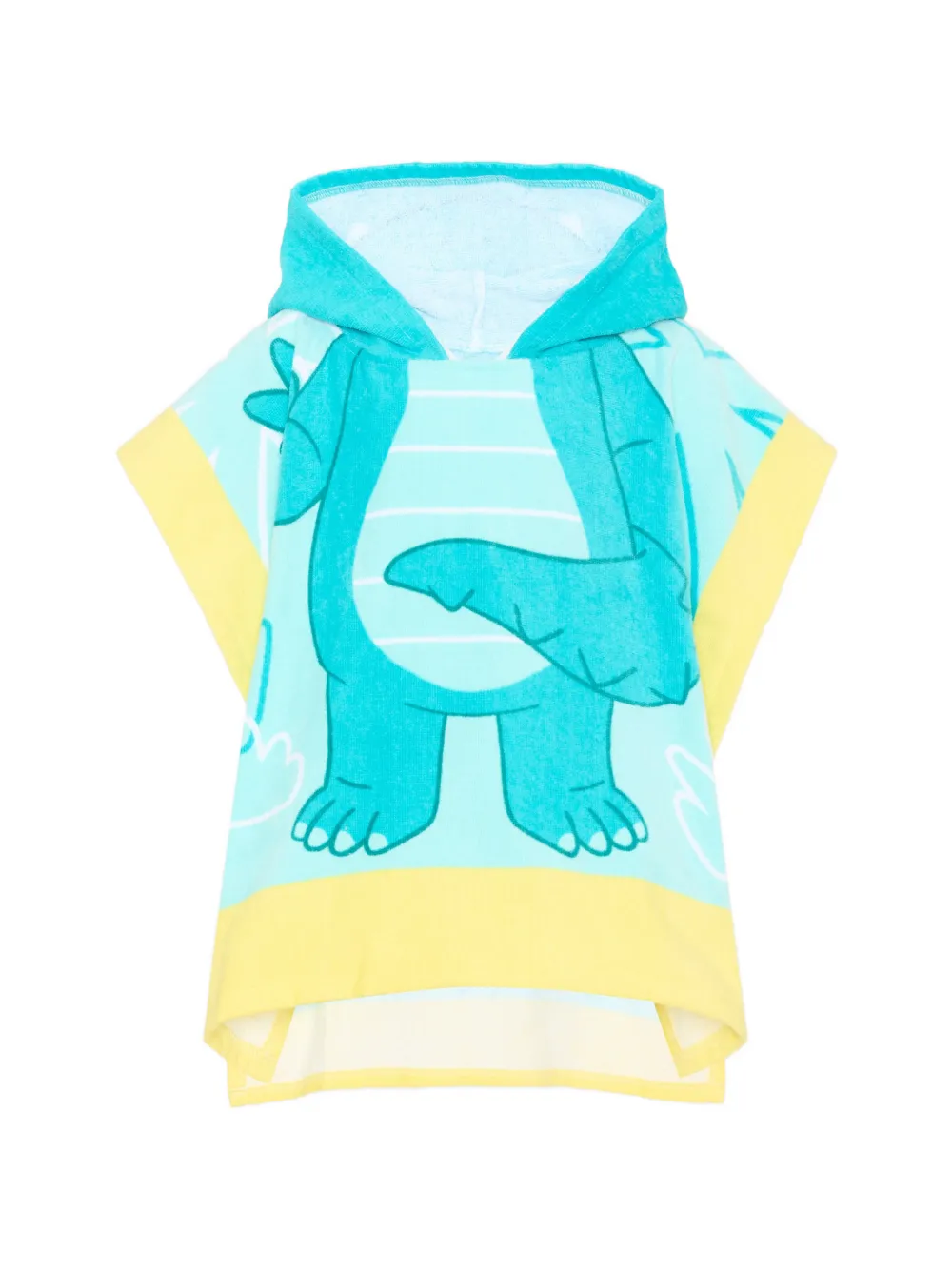 Mayoral dinosaur hooded dressing gown - Blau