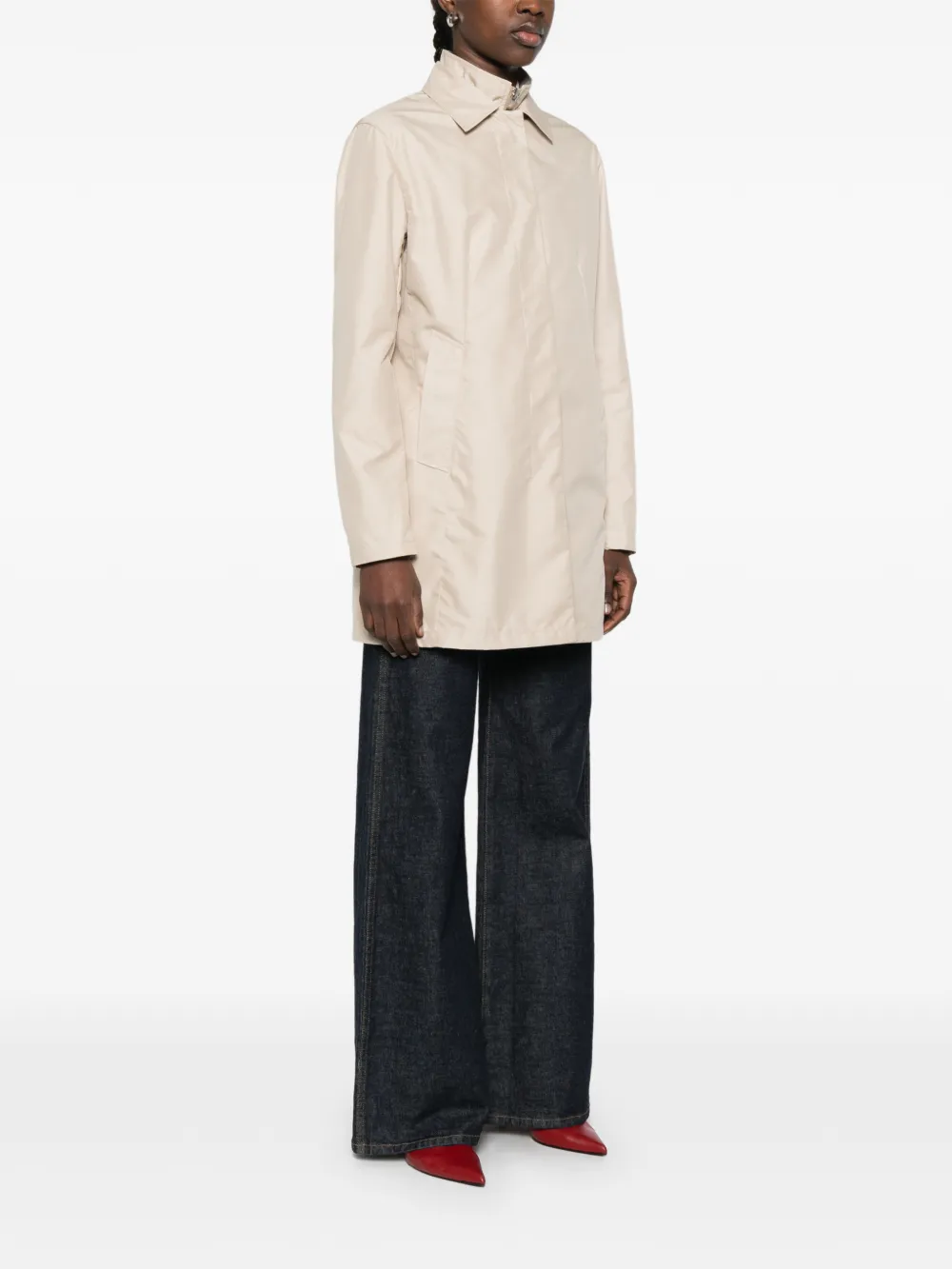  Fay Collared Coat - Neutrals 