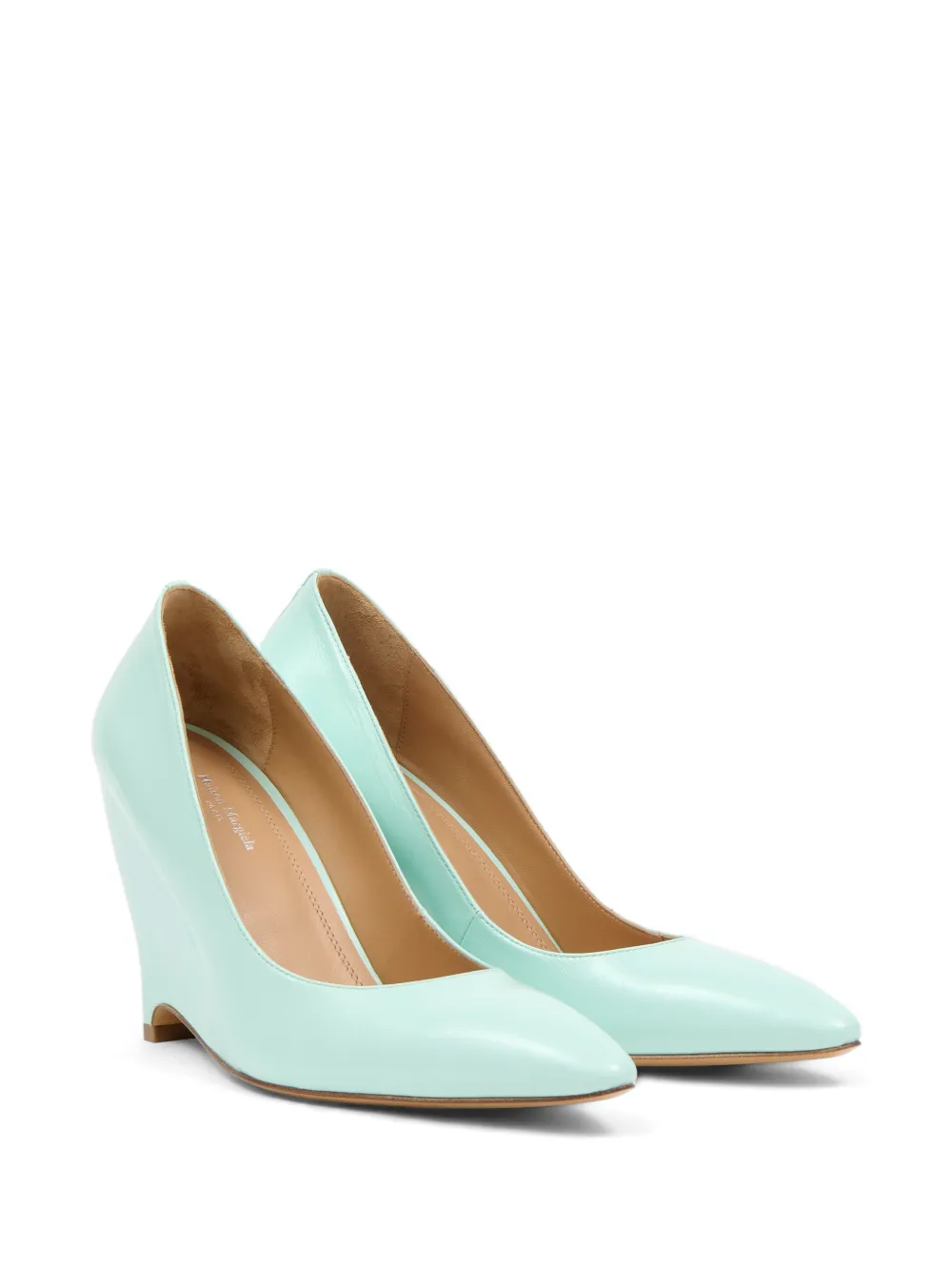 Maison Margiela Pumps met puntige neus Blauw